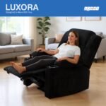 Drogo Luxora Zero Gravity Electric Motorised Single Seater Recliner Sofa with Rapid Recline Technology - Image 2