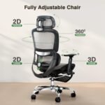 Drogo ProFlex Ergonomic Office Chair for Work from Home - Image 2
