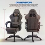 Drogo Emperor Series Multi-Purpose Ergonomic Gaming Chair with 7 Way Adjustable Seat - Image 15