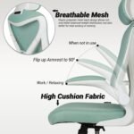 Drogo Marshal Pro Premium Ergonomic Office Chair for Work from Home, Flip-up Armrest - Image 15