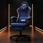 Drogo Throne Ergonomic Gaming Chair With Linkage Armrest,Foot Rest,& Adjustable Seat - Image 10