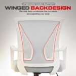 Drogo ComfortWing Ergonomic Office Chair for Work from Home - Image 23