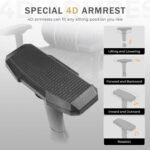 Drogo Matrix Series Multi-Purpose Ergonomic Gaming Chair with Adjustable Seat Height - Image 14