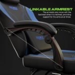 Drogo Phantom Ergonomic Gaming Chair with Premium PU Leather, Adjustable Neck - Image 20