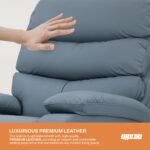 Drogo Velora Electric Motorised Recliner Sofa 1 Seater with Rocking, Revolving & Rapid Recline Technology - Image 12