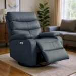 Drogo Velora Electric Motorised Recliner Sofa 1 Seater with Rocking, Revolving & Rapid Recline Technology - Image 14