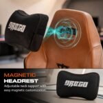 Drogo Titan Forged Ergonomic Gaming Chair with Premium PU Leather Fabric - Image 3