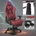 Drogo Emperor Pro Ergonomic Gaming Chair With Footrest, Adjustable Seat & 3D Arm Rest - Image 15
