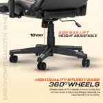 Drogo Wrath Pro Ergonomic Gaming Chair with Adjustable Seat, PU Leather - Image 6