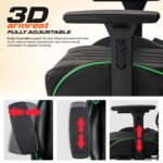 Drogo Wrath Pro Ergonomic Gaming Chair with Adjustable Seat, PU Leather - Image 12