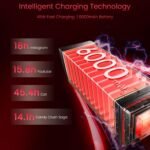 realme 14x 5G Smartphone 8+128GB red, 6.67-inch Screen, 120Hz Display, 6000mAh Battery, 80MP, MediaTek Dimensity 6300, ArmorShell Protection, IP69 - Image 11