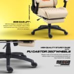 Drogo Emperor Series Multi-Purpose Ergonomic Gaming Chair with 7 Way Adjustable Seat - Image 37
