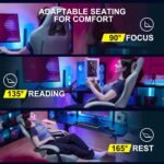 Drogo Throne Ergonomic Gaming Chair With Linkage Armrest,Foot Rest,& Adjustable Seat - Image 20