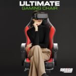 Drogo Phantom Ergonomic Gaming Chair with Premium PU Leather, Adjustable Neck - Image 13