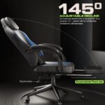 Drogo Phantom Ergonomic Gaming Chair with Premium PU Leather, Adjustable Neck - Image 19