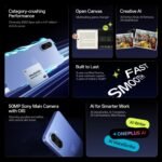 OnePlus Nord CE5 | Massive 7100mAh Battery | MediaTek Dimensity 8350 Apex | Powered by OnePlus AI | 8GB + 128GB | Black Infinity - Image 22