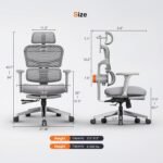 Drogo SitSmart Ergonomic Office Chair for Work from Home - Image 6