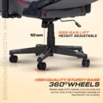 Drogo Wrath Pro Ergonomic Gaming Chair with Adjustable Seat, PU Leather - Image 24