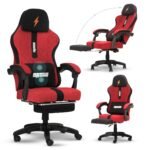 Drogo ComfortMax Ergonomic Gaming Chair with Breathable Fabric, Adjustable Neck - Image 2