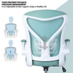 Drogo Marshal Lite Ergonomic Office Chair for Work from Home, High Back Computer Chair - Image 35