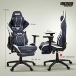 Drogo Matrix Series Multi-Purpose Ergonomic Gaming Chair with Adjustable Seat Height - Image 9