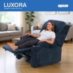 Drogo Luxora Zero Gravity Electric Motorised Single Seater Recliner Sofa with Rapid Recline Technology - Image 10