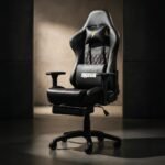 Drogo Emperor Pro Ergonomic Gaming Chair With Footrest, Adjustable Seat & 3D Arm Rest