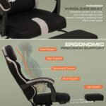 Drogo ComfortMax Ergonomic Gaming Chair with Breathable Fabric, Adjustable Neck - Image 30