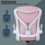 Drogo Marshal Lite Ergonomic Office Chair for Work from Home, High Back Computer Chair - Image 20