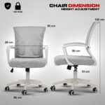 Drogo ComfortWing Ergonomic Office Chair for Work from Home - Image 26