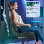 Drogo Emperor Pro Ergonomic Gaming Chair With Footrest, Adjustable Seat & 3D Arm Rest - Image 4
