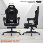 Drogo Apex Ergonomic Gaming Chair, Highback Computer Chair with Linkage Armrest - Image 13