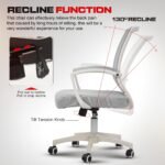 Drogo ComfortWing Ergonomic Office Chair for Work from Home - Image 21