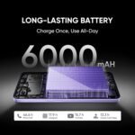 realme NARZO 80 Lite 5G (Crystal Purple, 6GB+128GB) | 6000mAh Long-Lasting Battery | MediaTek Dimensity 6300 5G | AI Assist | IP64 Rated Water & Dust Resistance | Military-Grade Durability - Image 4