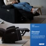 Drogo Luxora Zero Gravity Electric Motorised Single Seater Recliner Sofa with Rapid Recline Technology - Image 6