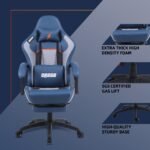 Drogo Racer Ergonomic Gaming Chair with 7 Way Adjustable Seat & Full Reclining Back Footrest - Image 6