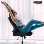 Drogo Marshal Pro Premium Ergonomic Office Chair for Work from Home, Flip-up Armrest - Image 2