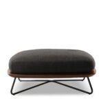 Alano Outdoor Garden Balcony Sofa Set 3 Seater, 2 Single Seater 1 Ottoman and 1 Center Table Set Braid & Rope (Grey) - Image 6