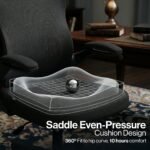 Drogo Ergonomic Office Chair for Work from Home with Breathable Mesh, Flip-up Armrest - Image 14