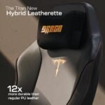Drogo Titan Leto Ergonomic Gaming Chair with Hybrid Leatherette Fabric - Image 9