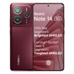 Redmi Note 14 5G (Mystique White, 6GB RAM 128GB Storage) | Global Debut MTK Dimensity 7025 Ultra | 2100 nits Segment Brightest 120Hz AMOLED | 50MP Sony LYT 600 OIS+EIS Triple Camera