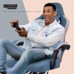 Drogo Throne Ergonomic Gaming Chair With Linkage Armrest,Foot Rest,& Adjustable Seat - Image 25