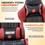 Drogo Wrath Pro Ergonomic Gaming Chair with Adjustable Seat, PU Leather - Image 30