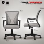 Drogo ComfortWing Ergonomic Office Chair for Work from Home - Image 35