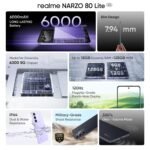 realme NARZO 80 Lite 5G (Crystal Purple, 6GB+128GB) | 6000mAh Long-Lasting Battery | MediaTek Dimensity 6300 5G | AI Assist | IP64 Rated Water & Dust Resistance | Military-Grade Durability - Image 15