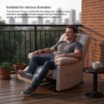 Drogo Evo Lounge Oversized Motorised Single Seater Recliner Sofa with Rapid Recline Technology - Image 5