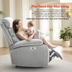 Drogo Valerium Electric Motorised 1 Seater Recliner Sofa with Rapid Recline Technology - Image 12