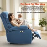 Drogo Valerium Electric Motorised 1 Seater Recliner Sofa with Rapid Recline Technology - Image 4
