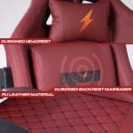 Drogo Emperor Pro Ergonomic Gaming Chair With Footrest, Adjustable Seat & 3D Arm Rest - Image 11