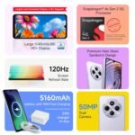 Redmi A4 5G (Sparkle Purple, 6GB RAM, 128GB Storage) | Global Debut SD 4s Gen 2 | Segment Largest 6.88in 120Hz | 50MP Dual Camera | 18W Fast Charging - Image 34